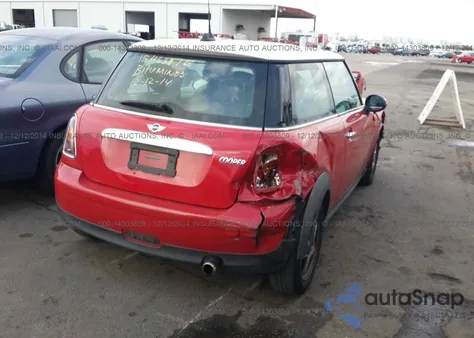 2008 Mini Cooper Hardtop from USA, damaged, VIN WMWMF33518TT68168